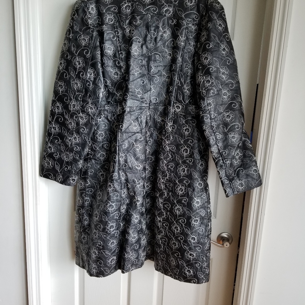 Leather Coat - Picture 2 of 2